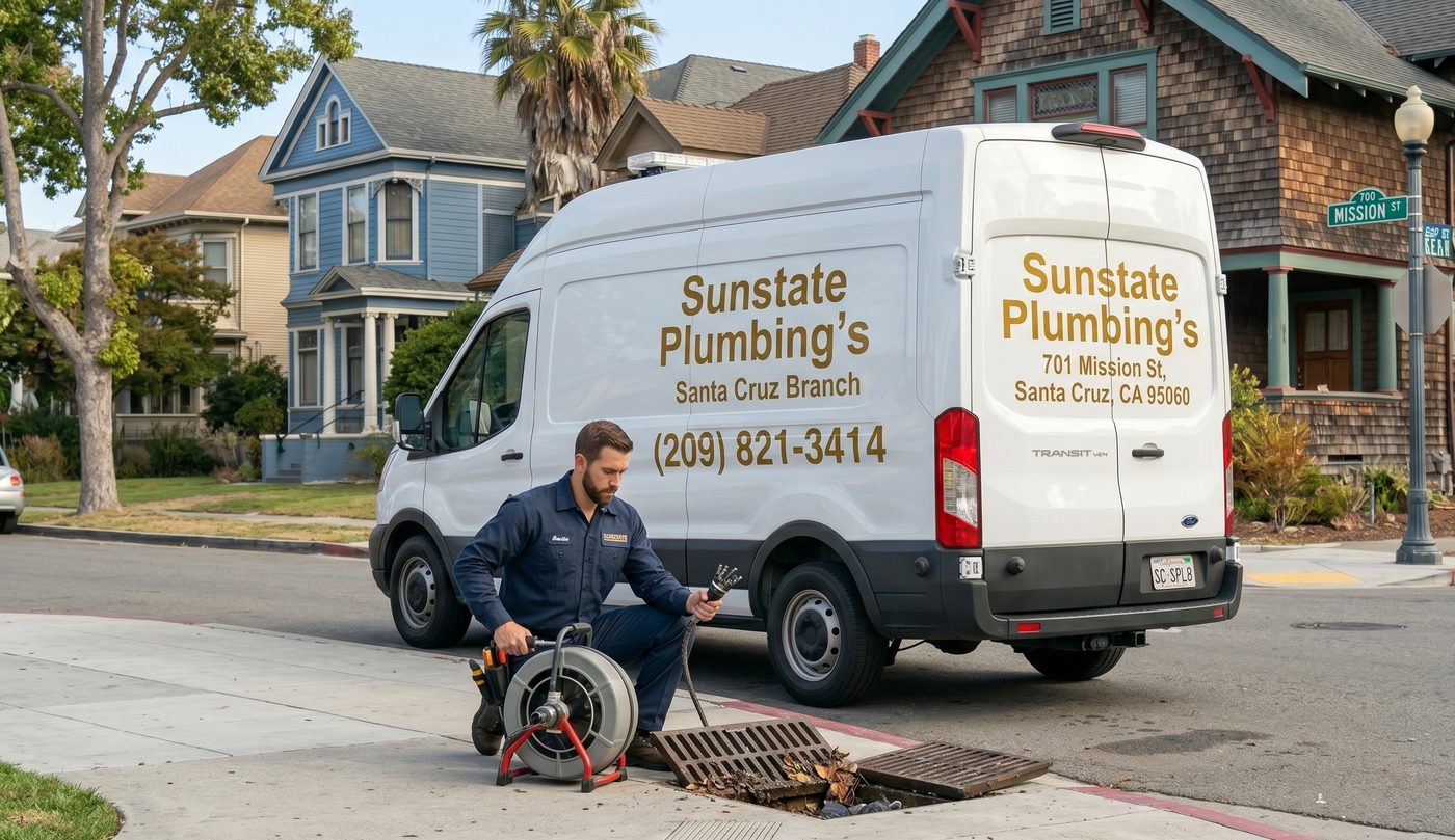 Sunstate Plumbing's plumber clearing clogged drain — How to know if your drain is clogged
